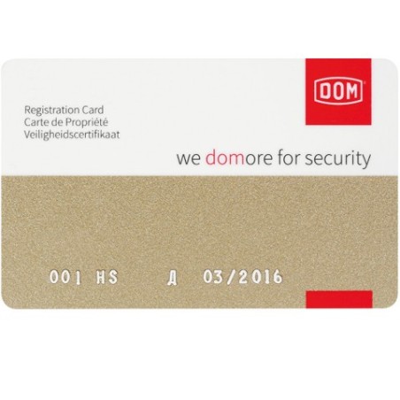 Carte de propriété DOM