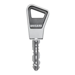 Reproduction clé Bricard Supersûreté avec bille sur numéro