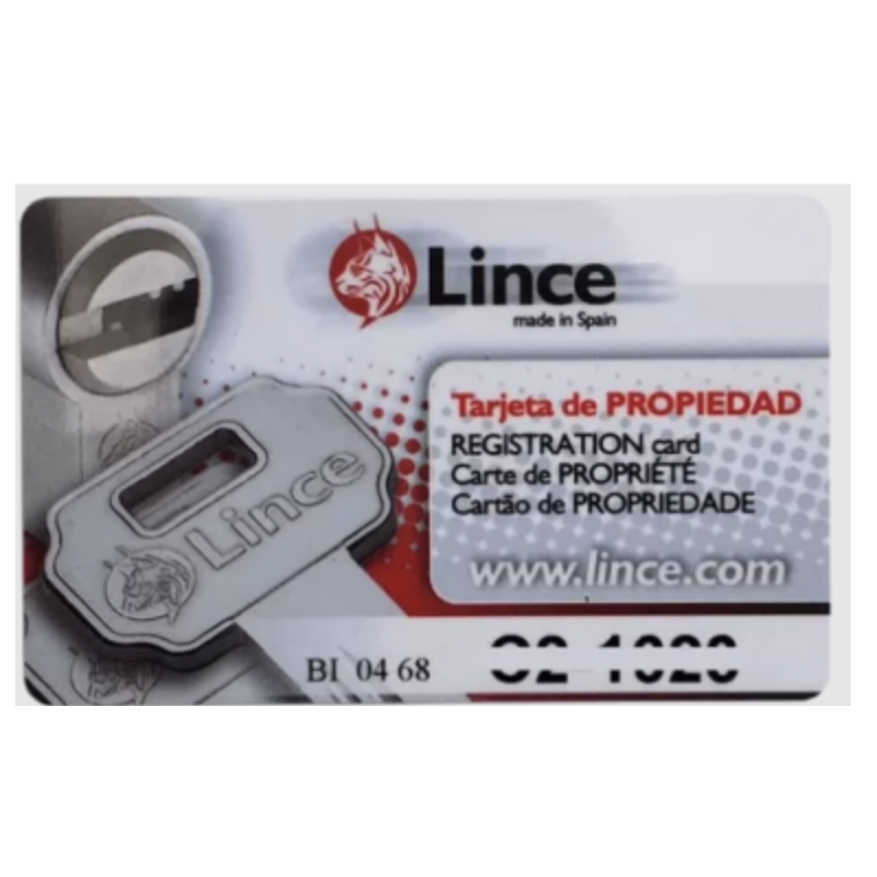 Carte de propriété LINCE