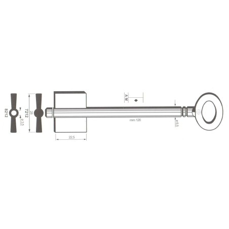 Clé de coffre-fort Stiehm 8212